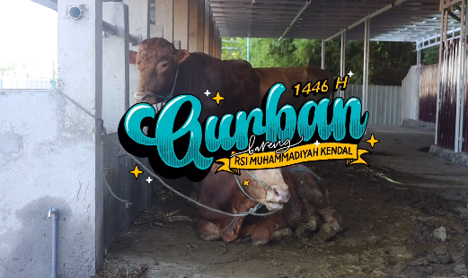 Tebar Keberkahan Iduladha: RSI Muhammadiyah Kendal Sembelih Puluhan Hewan Qurban