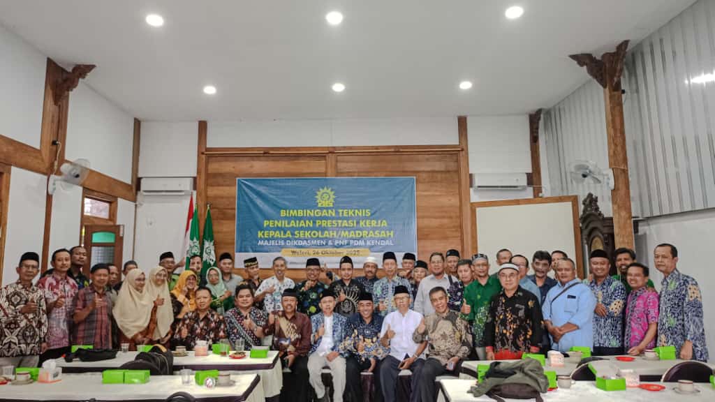 Majelis Dikdasmen PDM Kendal Gelar Bimtek Penilaian Kinerja Kepala Sekolah