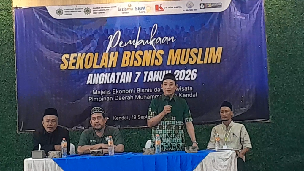 SBM Angkatan VII Dibuka, PDM Kendal Bidik Pengusaha Muslim Berdaya