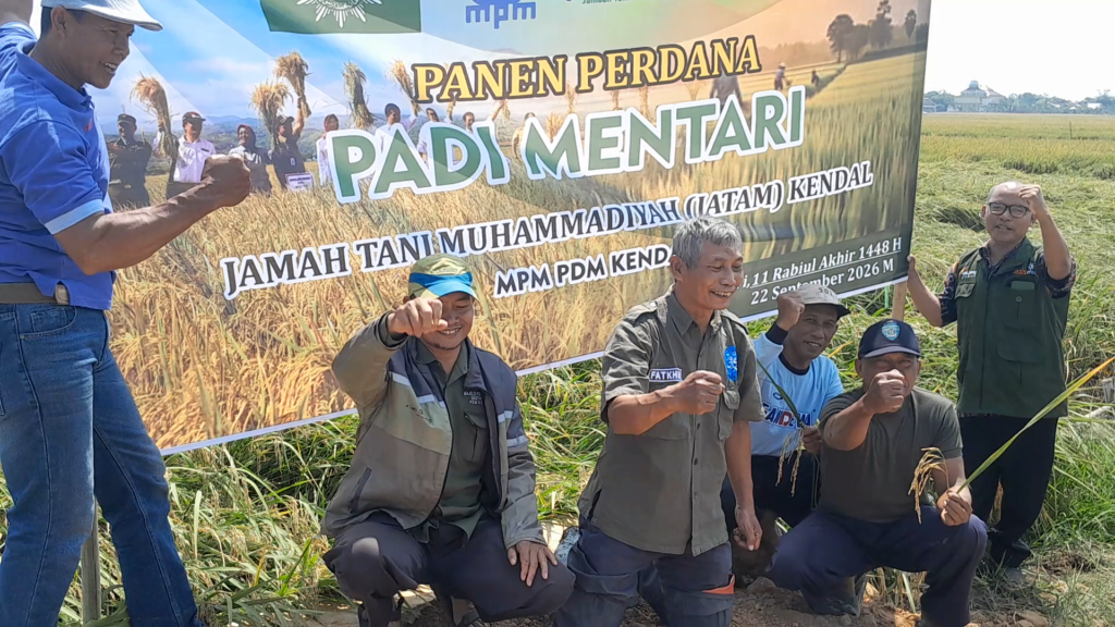 Mentari 1 Mulai Panen di Kendal, Jatam Bidik Benih Muhammadiyah untuk Muktamar
